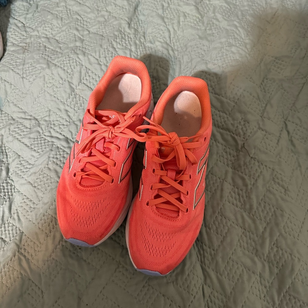 New Balance Women's Bright Orange Sneakers